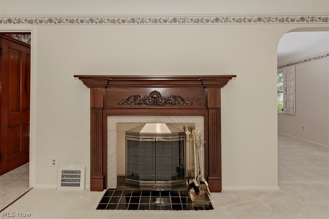 4053 Bayard Road Cleveland, OH 44121 - Photo 7 of 35 Handsome fireplace mantle.