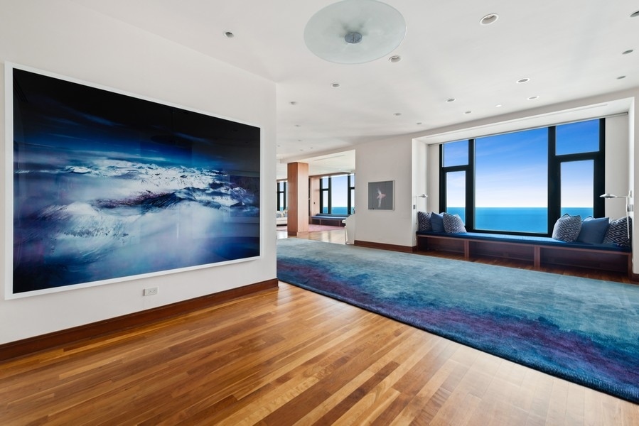 132 East Delaware Place, Unit 6502 Chicago, IL 60611 - Photo 2 of 27 a view of a living room