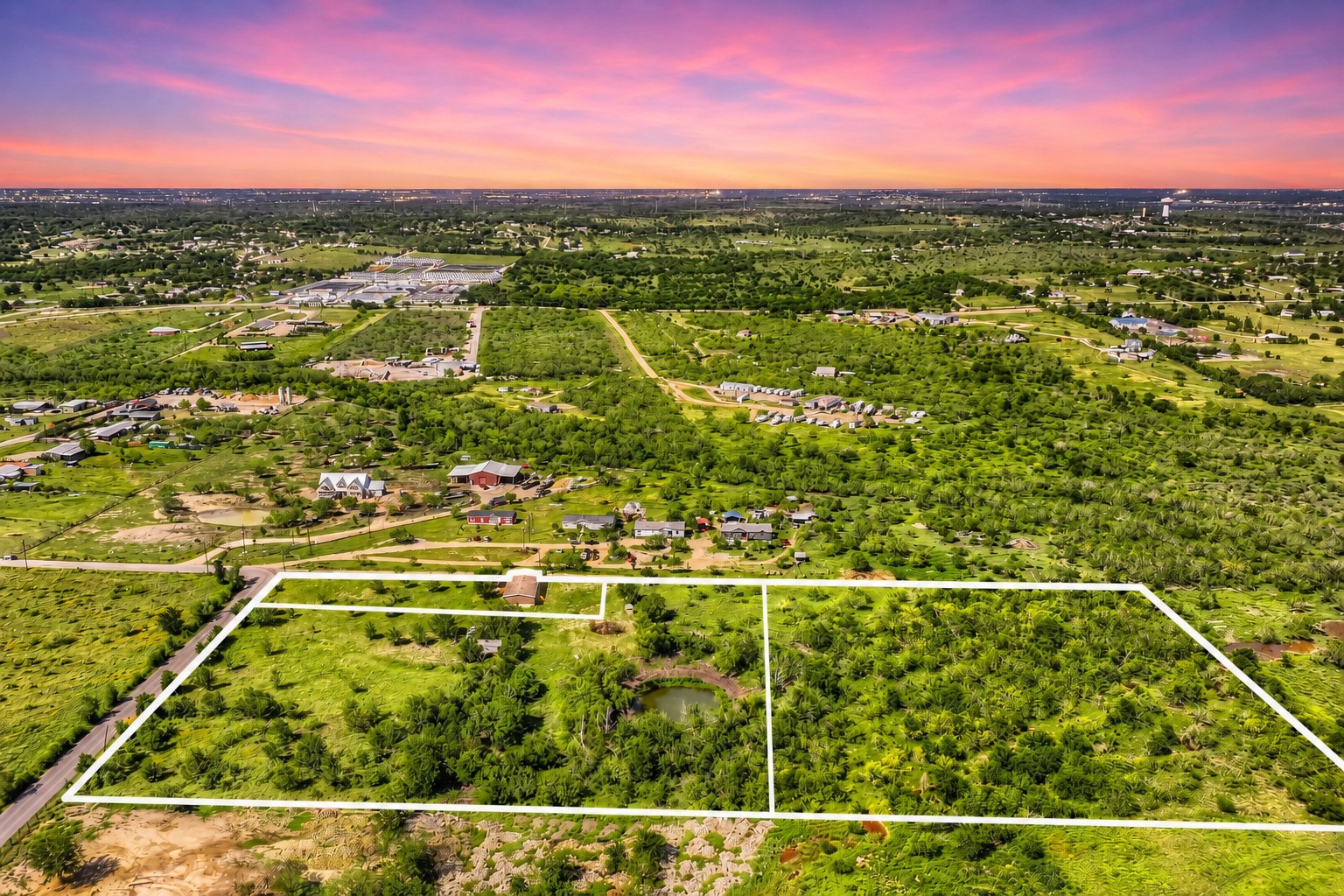 401 Graef Road Kyle, TX 78640 - Photo 28 of 30 Vast, verdant acreage outlined by boundaries awaits development with scenic surroundings.