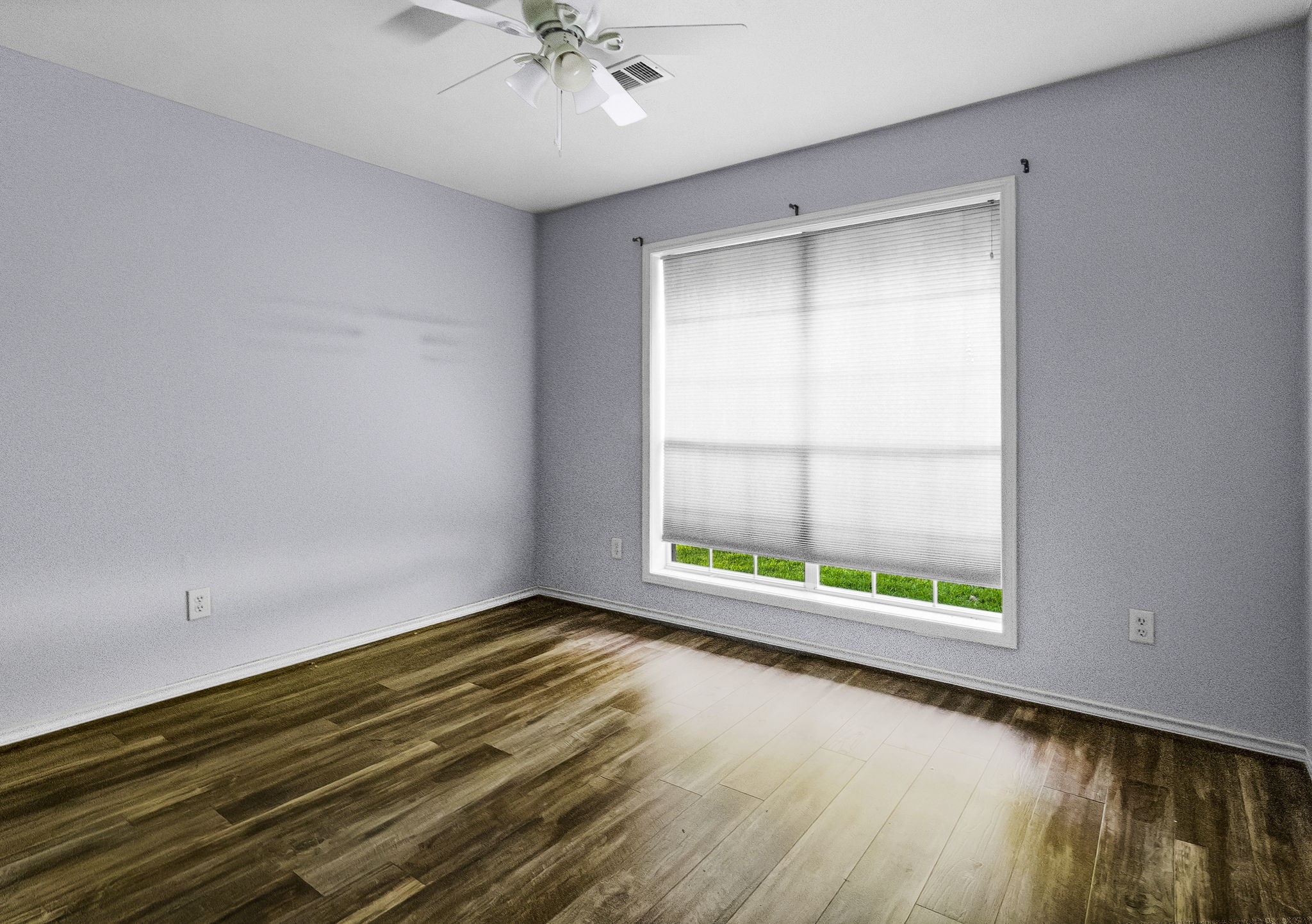 6 Lost Forest Trinity, TX 75862 - Photo 22 of 29 wooden floor in an empty room with a window