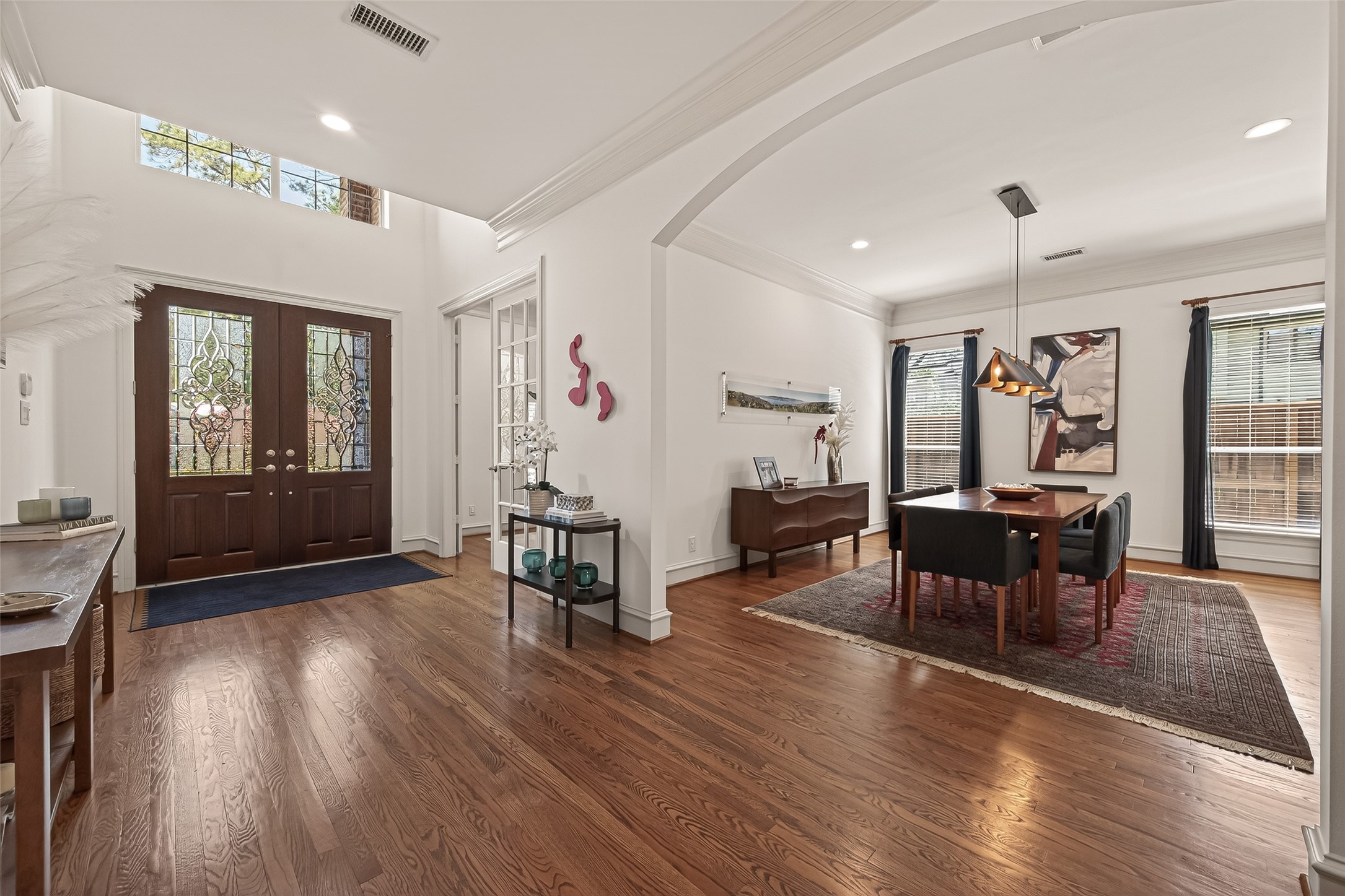 4019 Whitman Street Houston, TX 77027 - Photo 6 of 37 As you enter home and pass office, next room is the dining area.