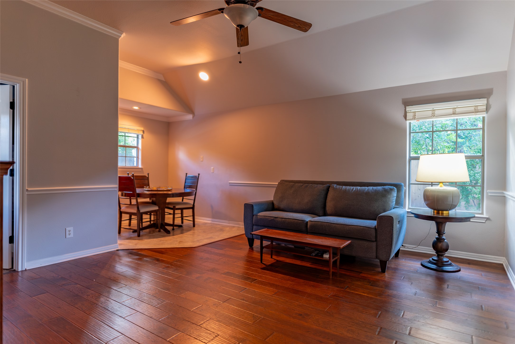 748 Nelson Ranch Road Cedar Park, TX 78613 - Photo 15 of 24 a living room with furniture and a wooden floor