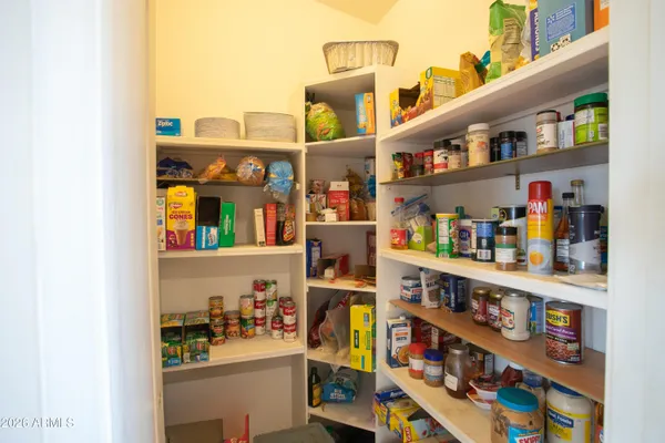 a view of storage and utility room