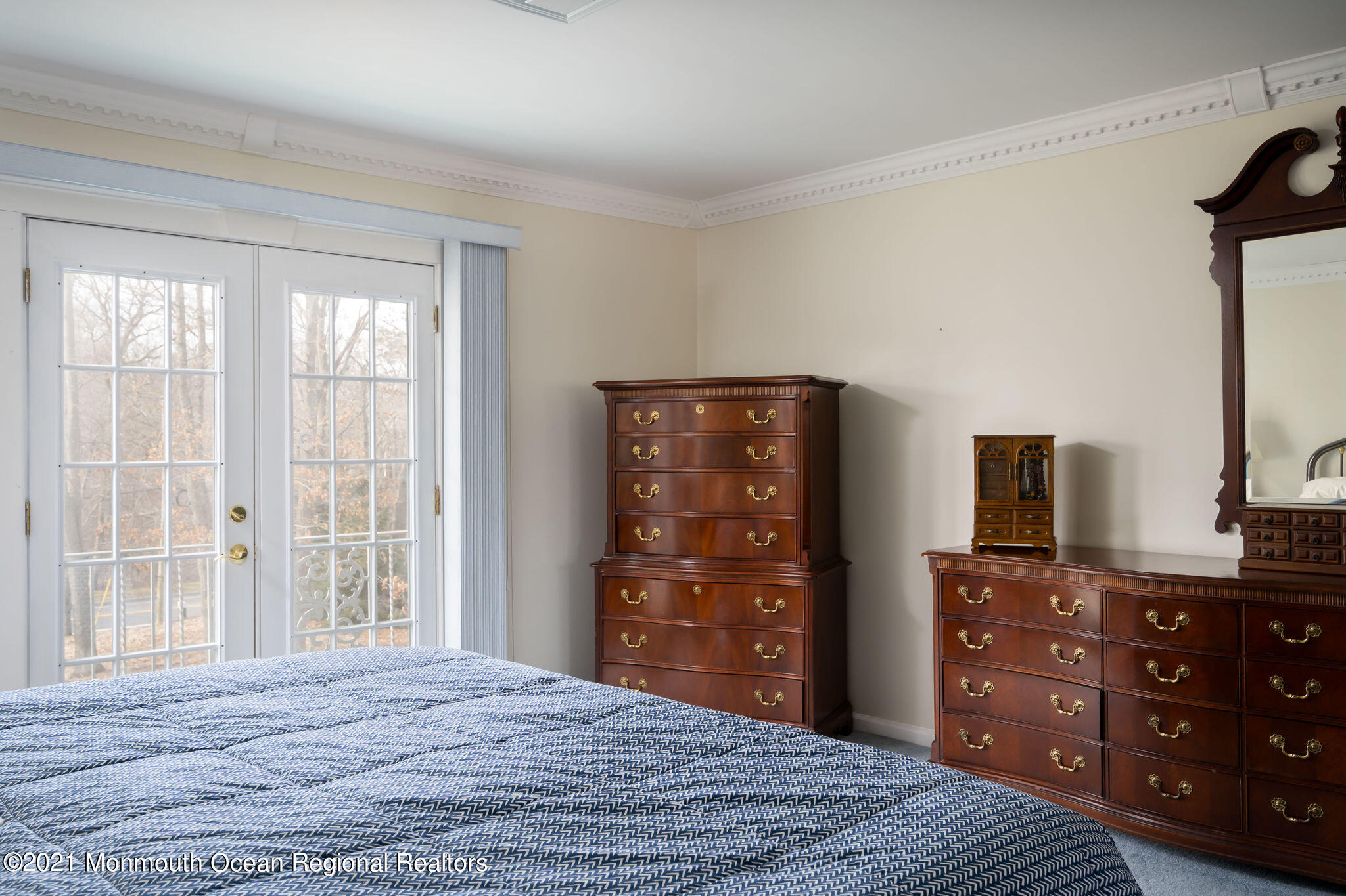 1759 Todd Road Toms River, NJ 08755 - Photo 26 of 58 a bedroom with a bed and a flat tv screen on dresser