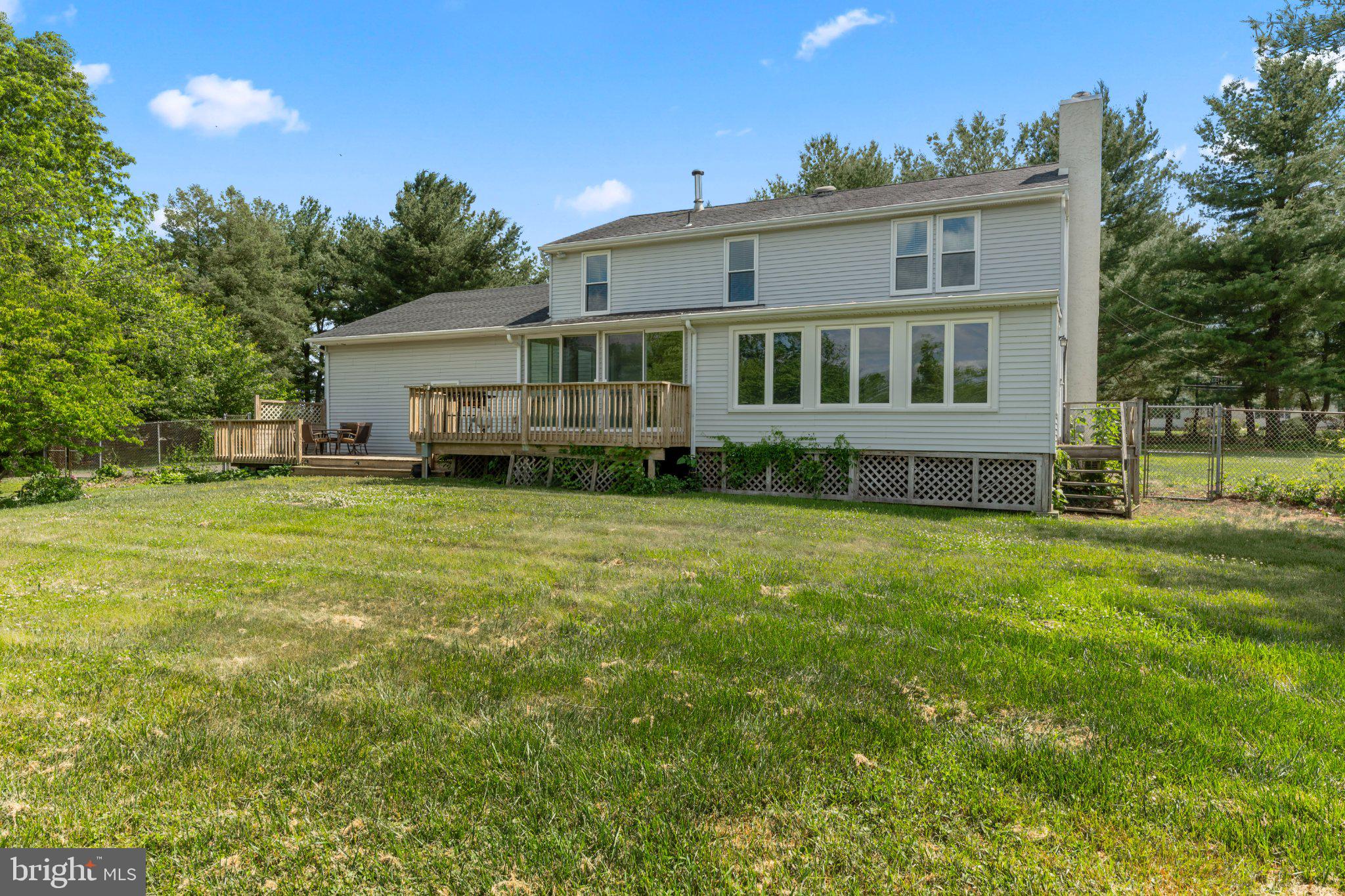 607 Chesterfield Arneytown Road Chesterfield, NJ 08515 - Photo 43 of 57 Charming home with spacious backyard.