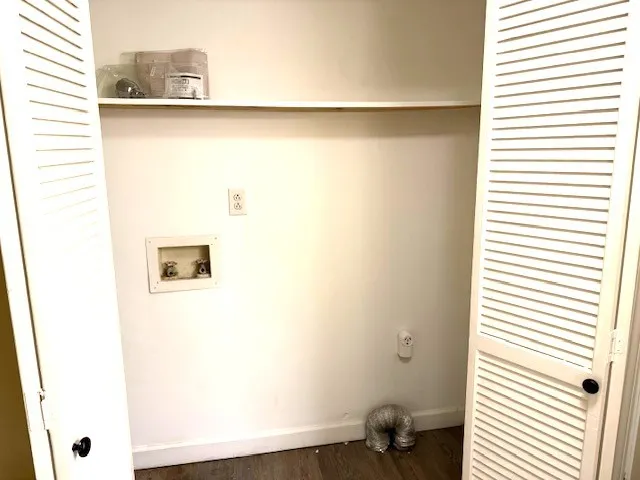 a view of backyard with green space