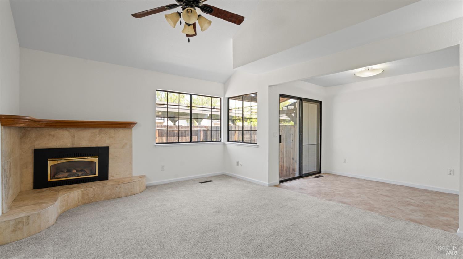 2306 Maher Drive Santa Rosa, CA 95405 - Photo 6 of 28 a view of empty room with a fireplace