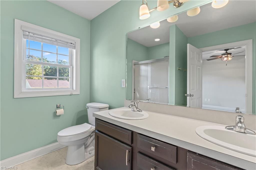 8450 Red Road Rockwell, NC 28138 - Photo 32 of 49 Primary bath with dual vanities
