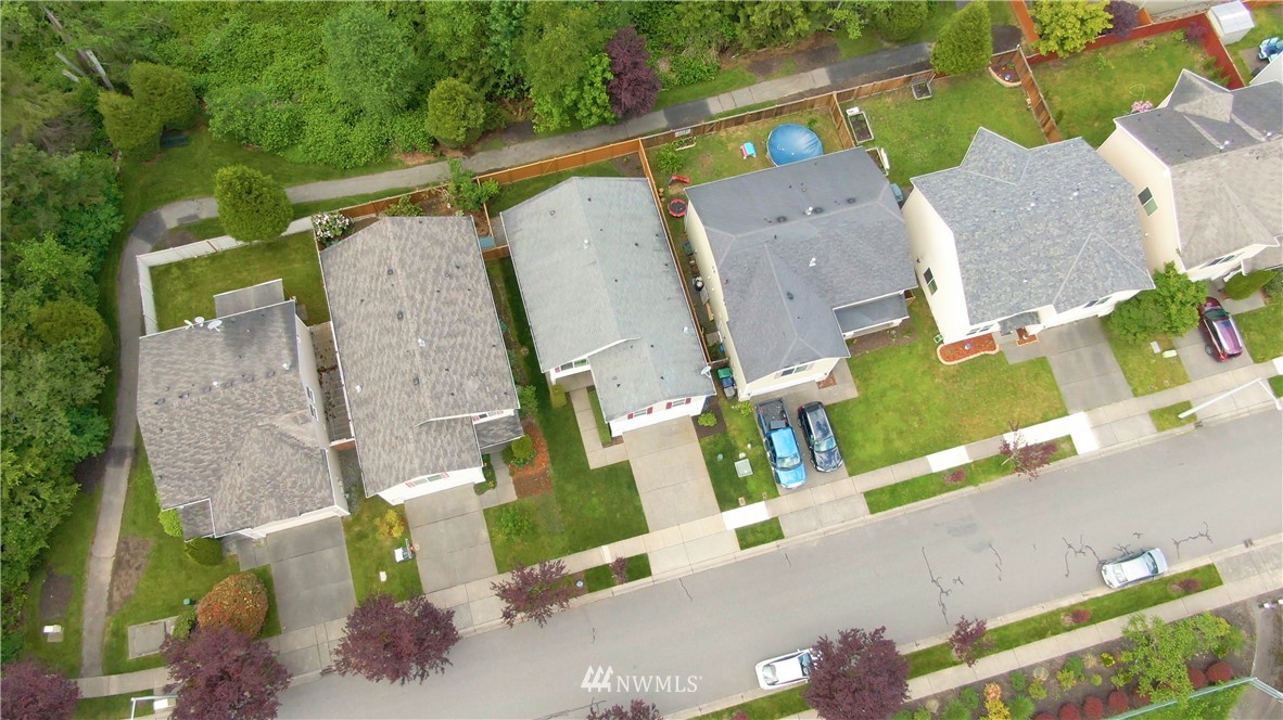 3719 154th Place Southeast Bothell, WA 98012 - Photo 35 of 37 an aerial view of residential houses with outdoor space