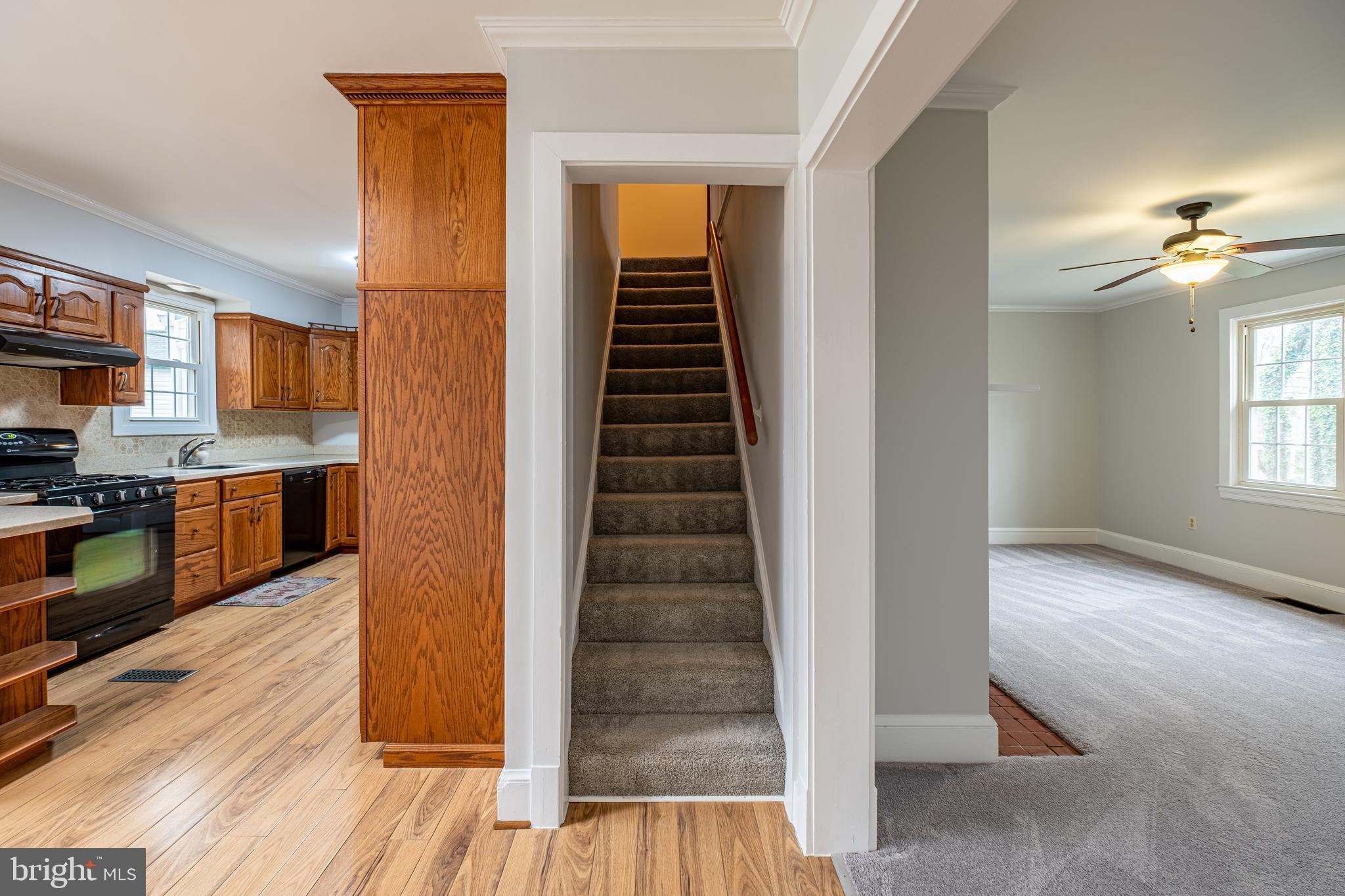 5680 Bryantown Road Bryantown, MD 20617 - Photo 18 of 35 a view of a kitchen from the hallway