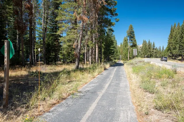 a view of swimming pool with a yard