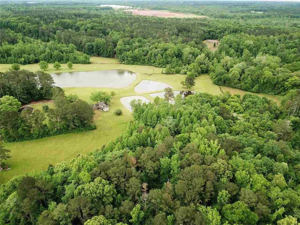 7275 Bishop Road Fairburn, GA 30213 - Photo 8 of 11 a view of a lake view with houses in the background
