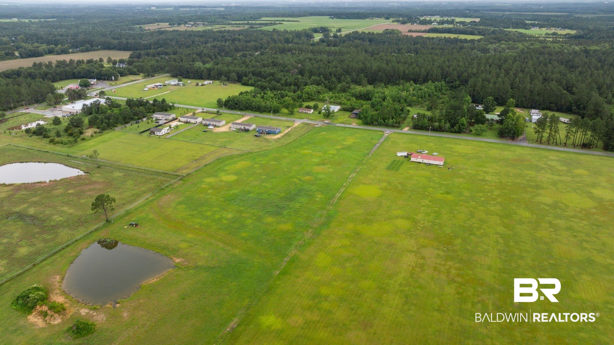 26242 County Road 32 Elberta, AL 36530 - Photo 5 of 7 Aerial view of sparsely populated area