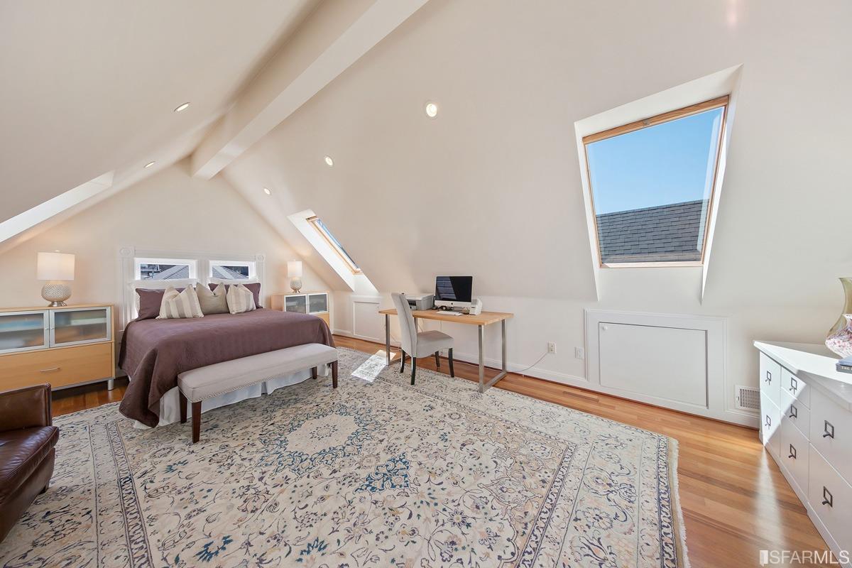 Frederick Street San Francisco, CA 94117 - Photo 47 of 61 a living room with furniture and a rug