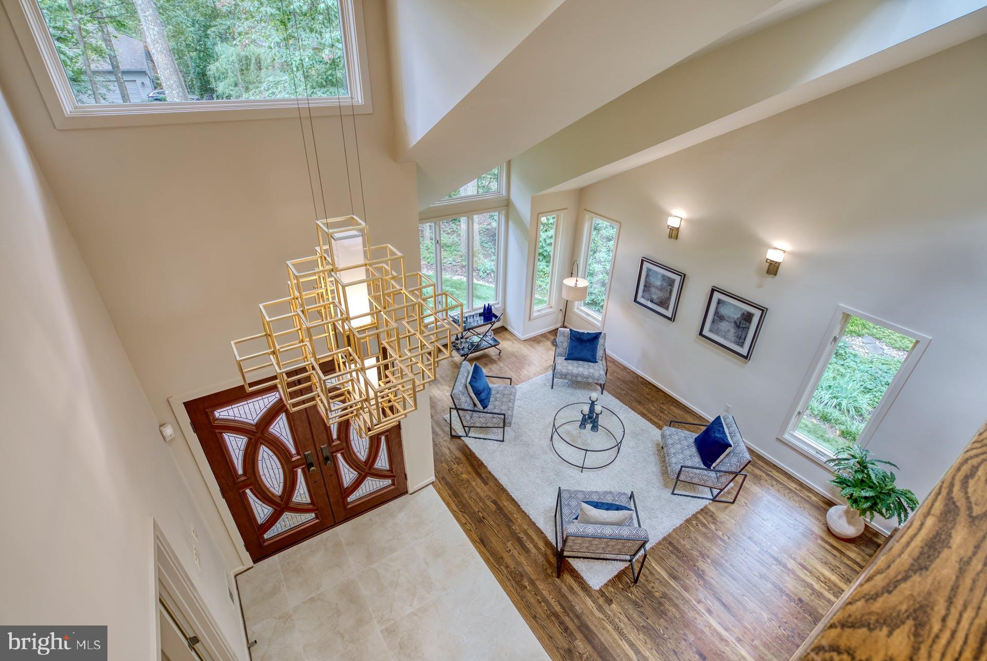 11406 Fieldstone Lane Reston, VA 20191 - Photo 1 of 58 a view of a dining room with furniture window and outside view