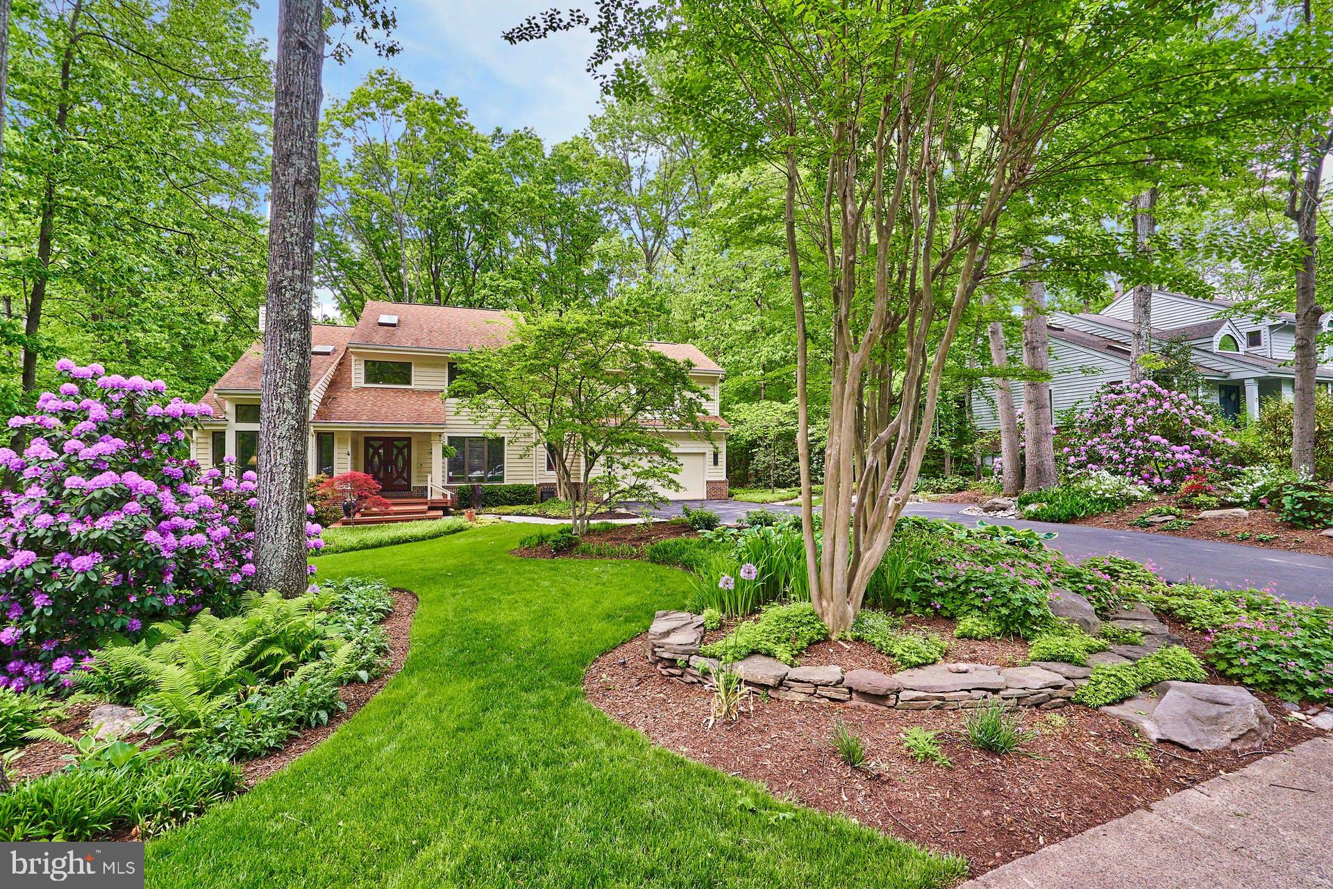 11406 Fieldstone Lane Reston, VA 20191 - Photo 55 of 58 a couple of flower plants in front of the house