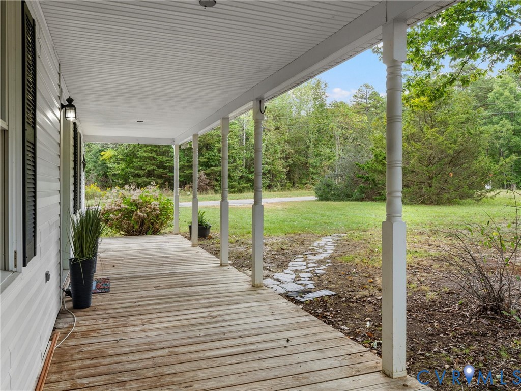 5235 Martin Road Kents Store, VA 23084 - Photo 3 of 43 Full front covered porch