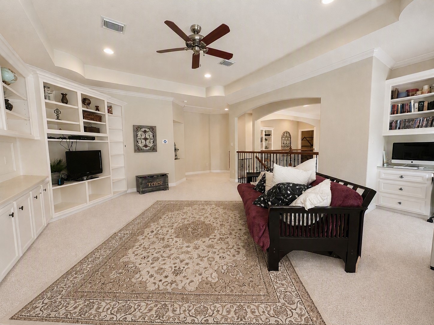 17107 Rustington Drive Spring, TX 77379 - Photo 22 of 50 UPSTAIRS GAME ROOM