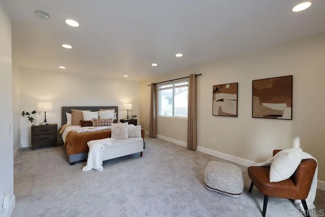 a view of a balcony with chairs