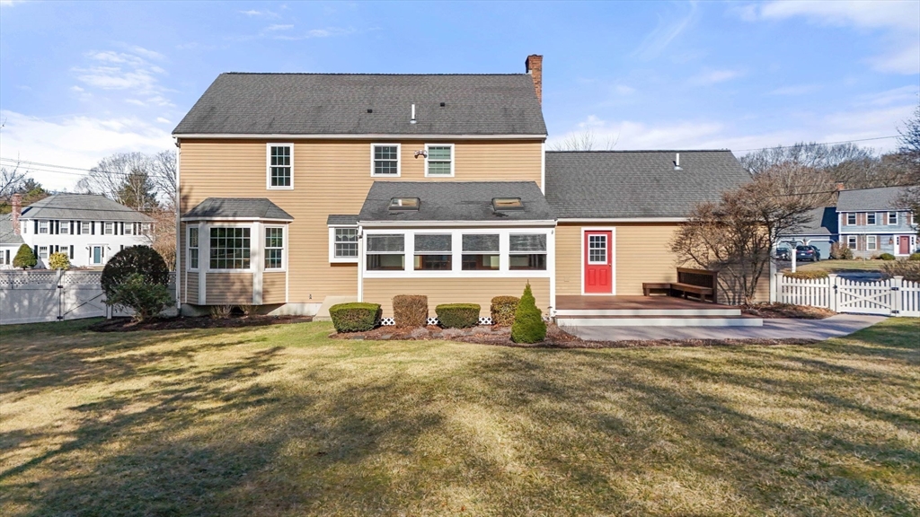21 Worcester Road Norfolk, MA 02056 - Photo 36 of 40 a front view of a house with a yard