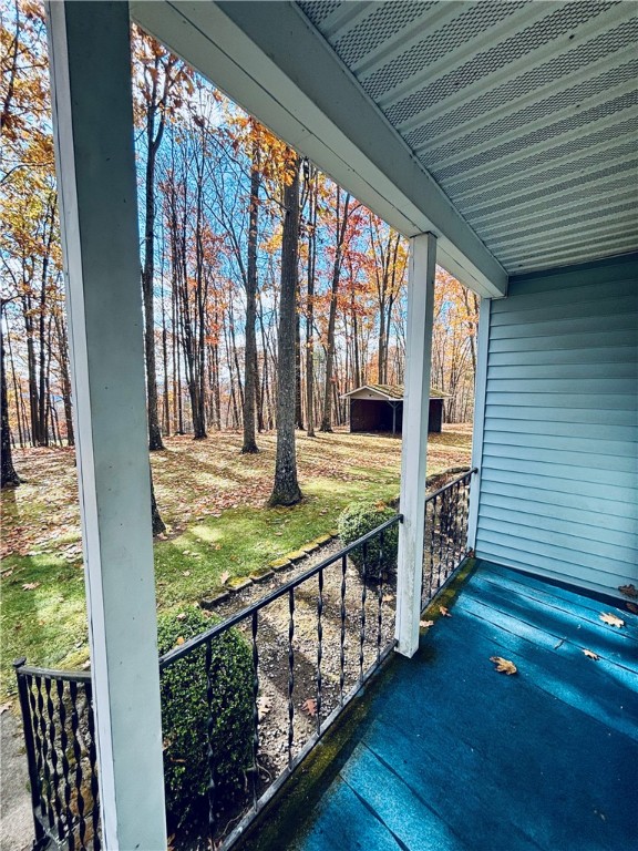 8707 State Line Road Lindley, NY 14858 - Photo 3 of 38 Covered porch