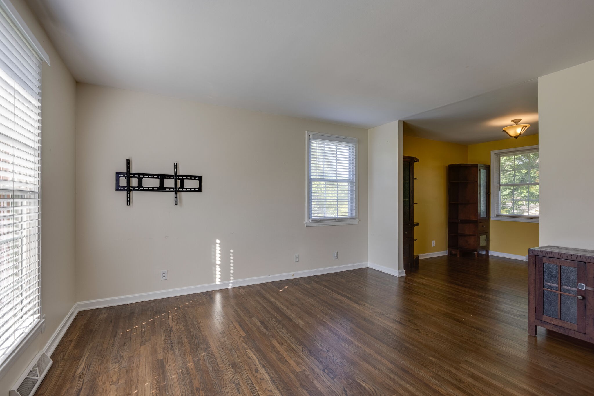 466 Rural Hill Road Nashville, TN 37217 - Photo 8 of 42 an empty room with wooden floor and windows