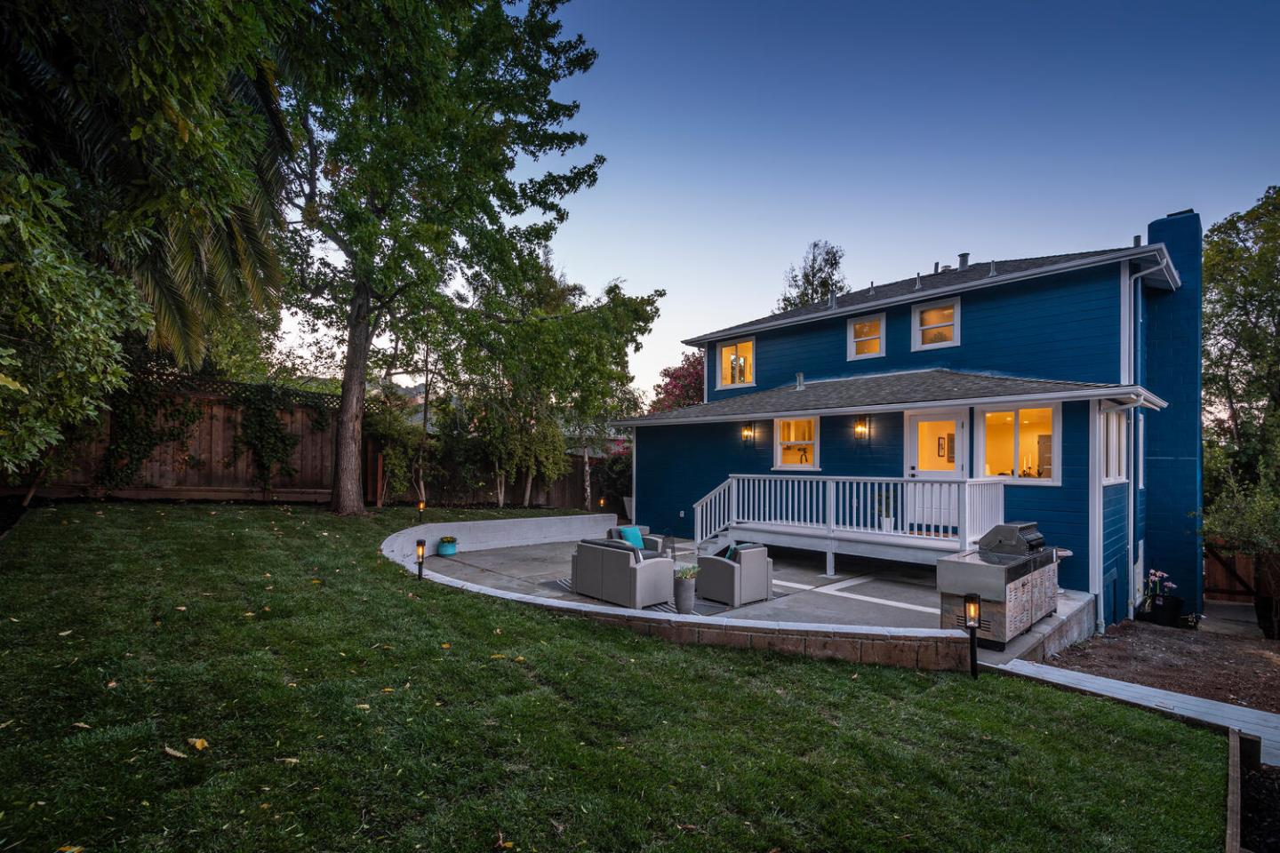 411 Ridge Road San Carlos, CA 94070 - Photo 33 of 40 a front view of a house with garden