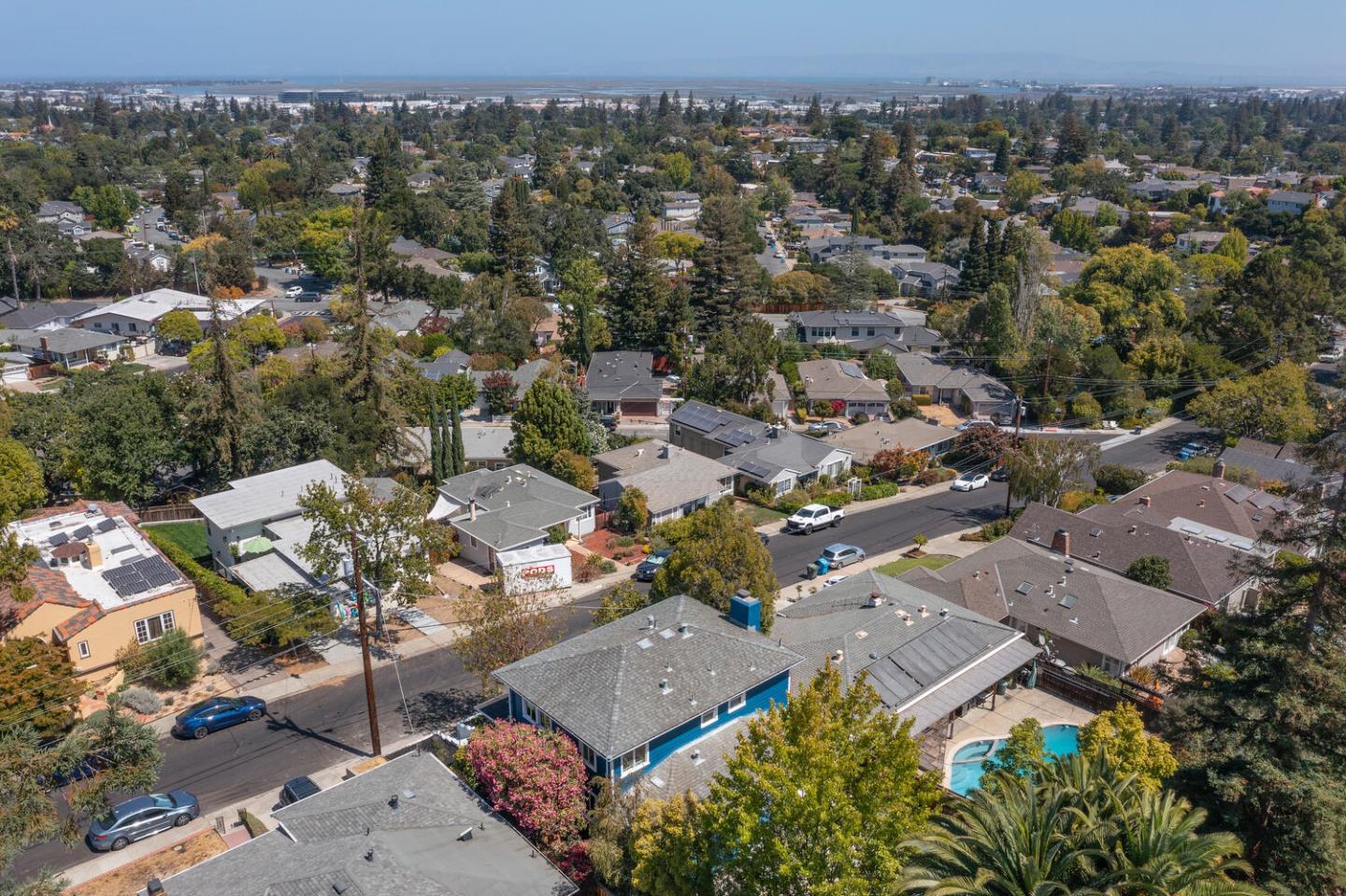 411 Ridge Road San Carlos, CA 94070 - Photo 38 of 40 an aerial view of a city