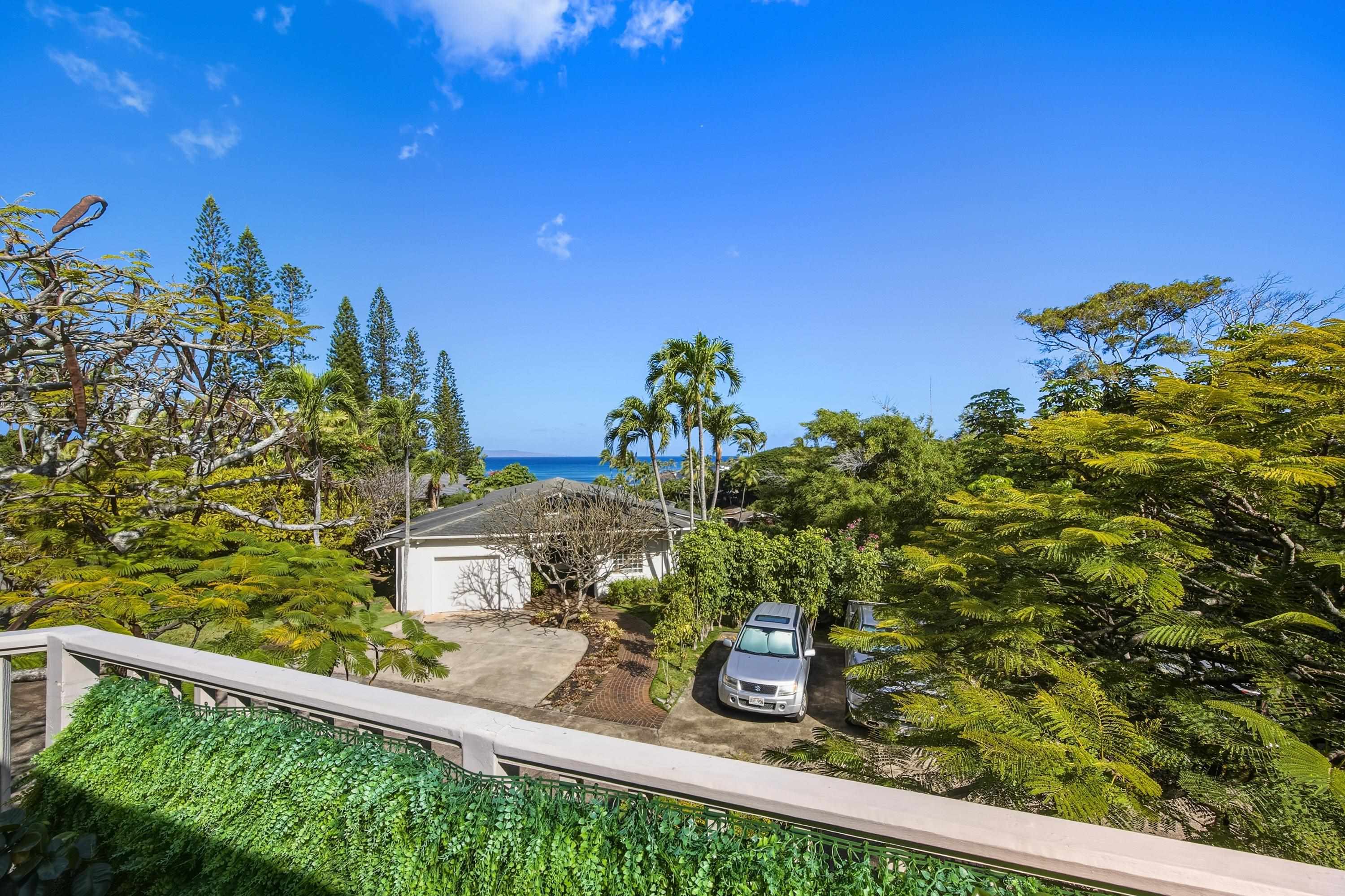 5045 Lower Honoapiilani Road, Unit 2 Lahaina, HI 96761 - Photo 36 of 37 a view of a balcony with plants