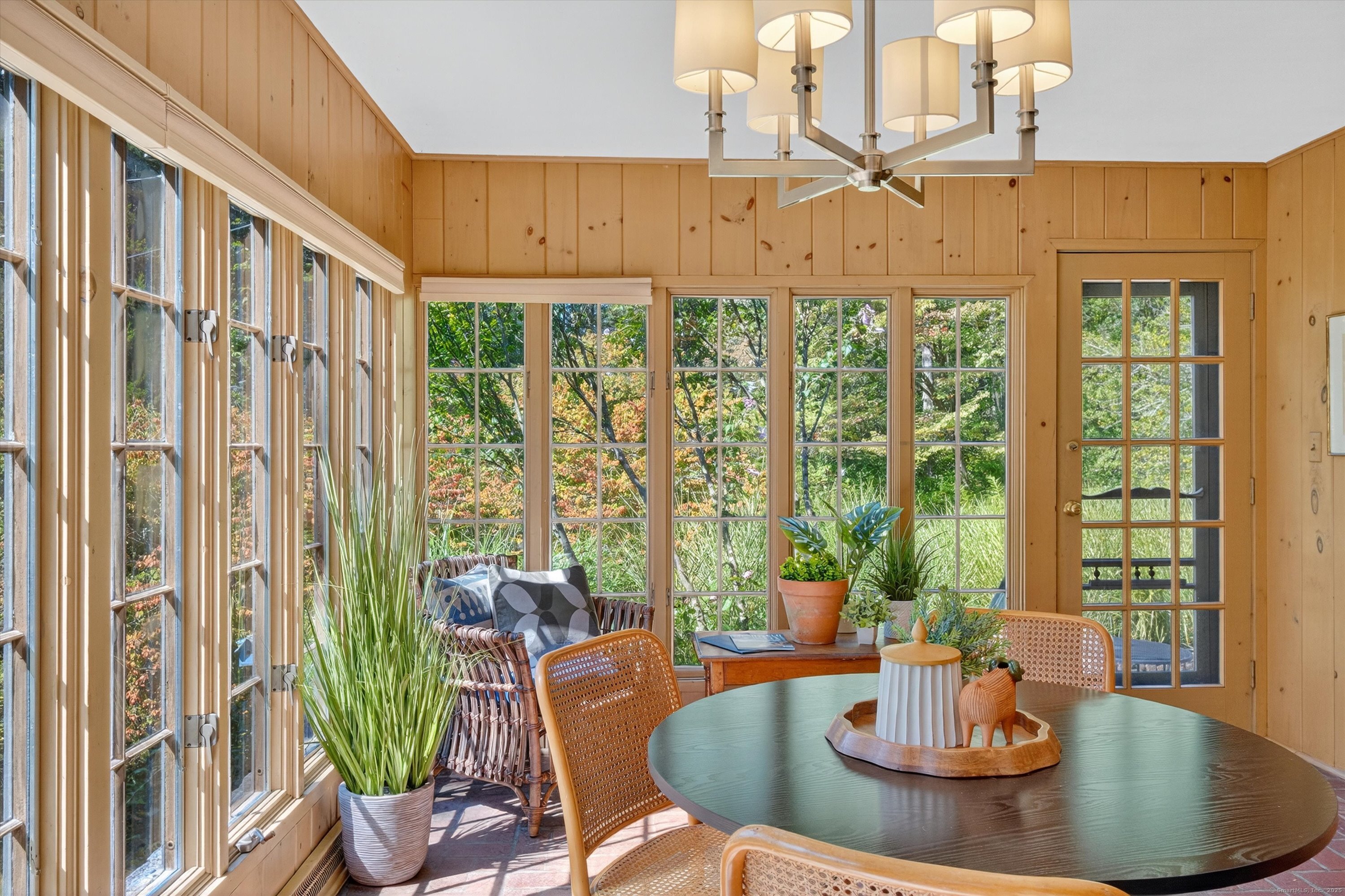 45 Indian Trail Brookfield, CT 06804 - Photo 17 of 40 a view of a dining room with furniture window and outside view
