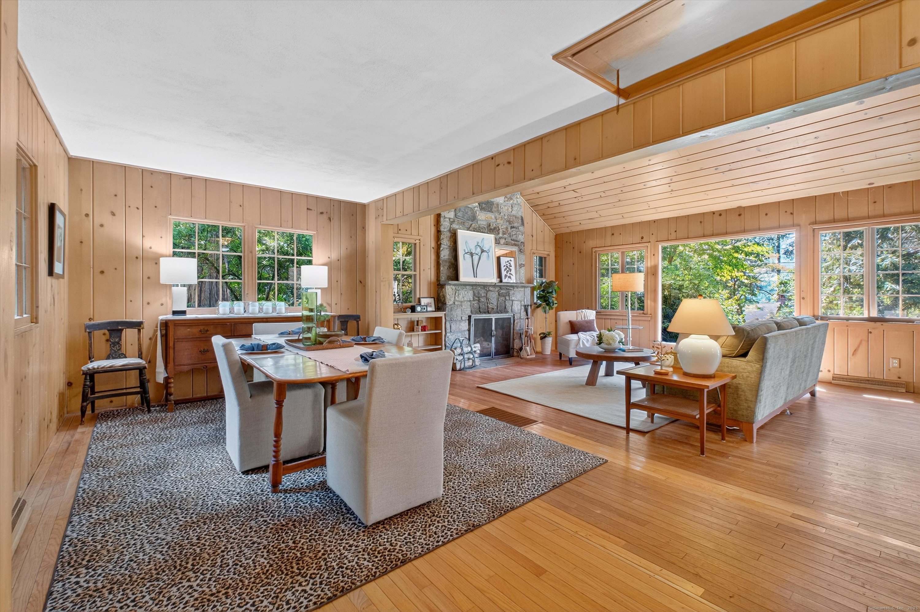 45 Indian Trail Brookfield, CT 06804 - Photo 9 of 40 a view of a dining room with furniture window and outside view