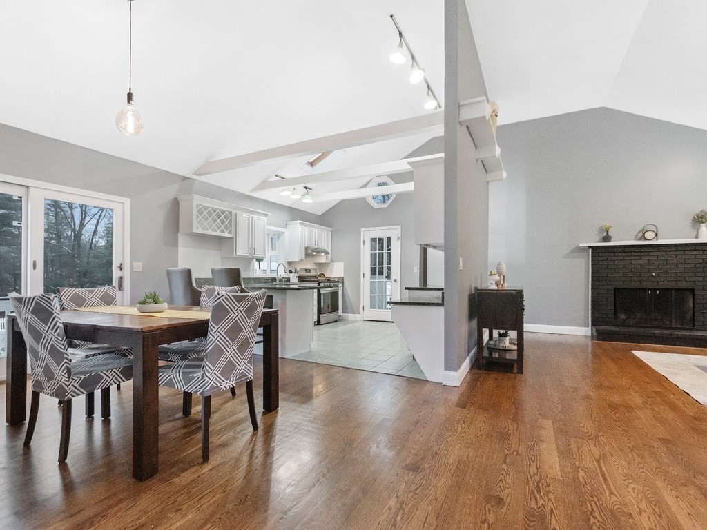 20 Indian Road Tewksbury, MA 01876 - Photo 3 of 30 a view of a dining room with furniture and wooden floor