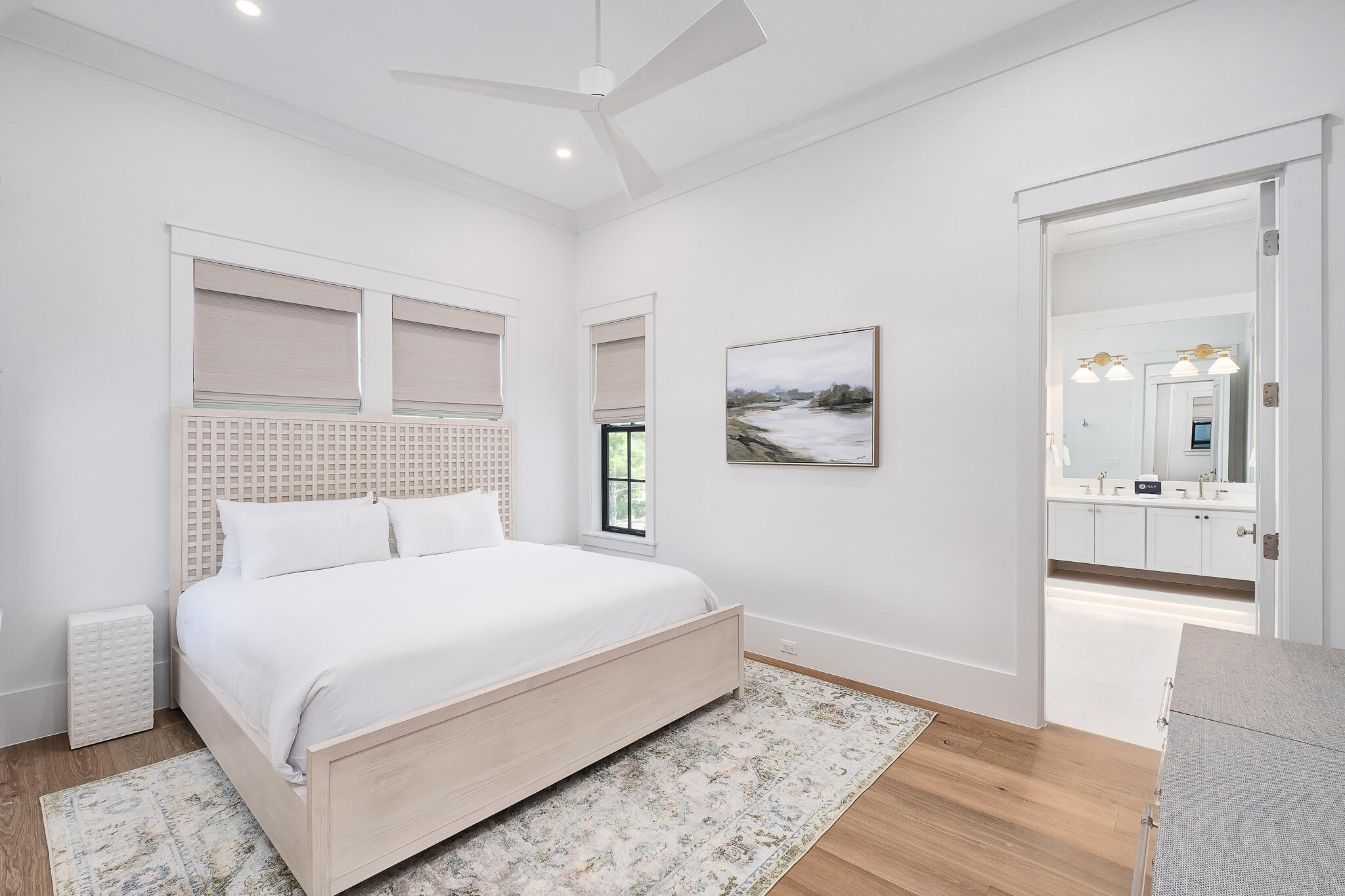 28 Loon Lake Drive Santa Rosa Beach, FL 32459 - Photo 12 of 23 a bedroom with a large bed and a couch