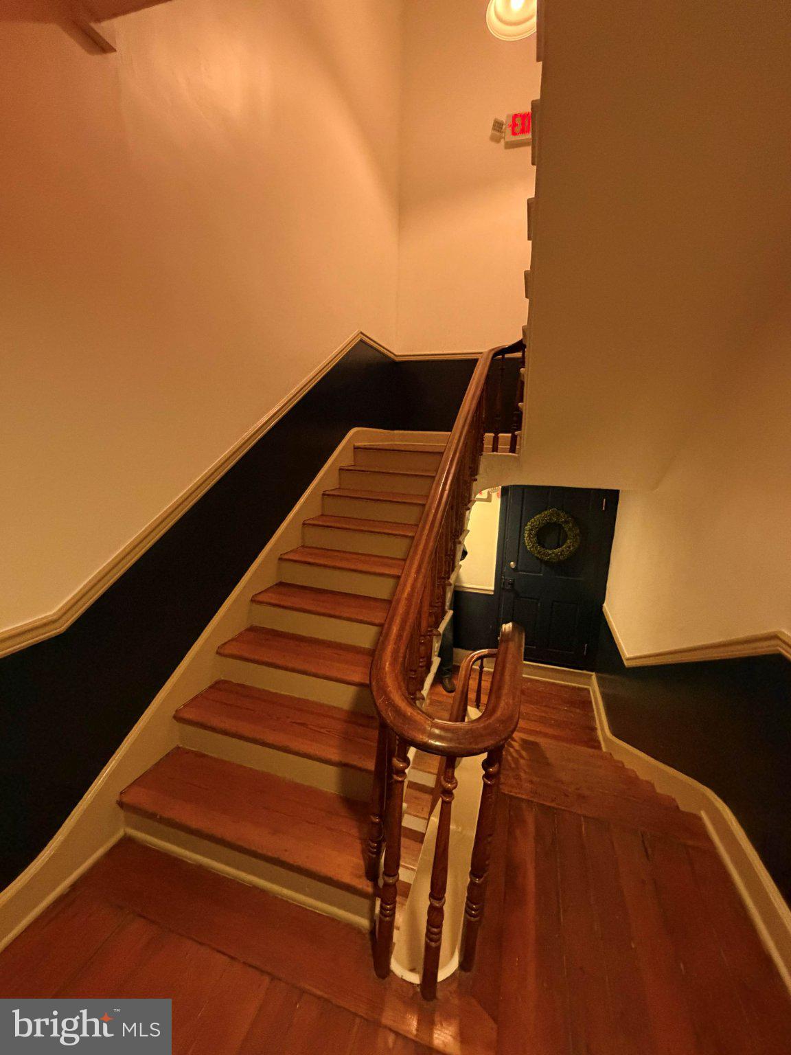 33 East 3rd Street Frederick, MD 21701 - Photo 2 of 16 Charming staircase with classic appeal.