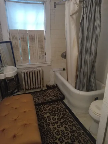 a bathroom with a sink