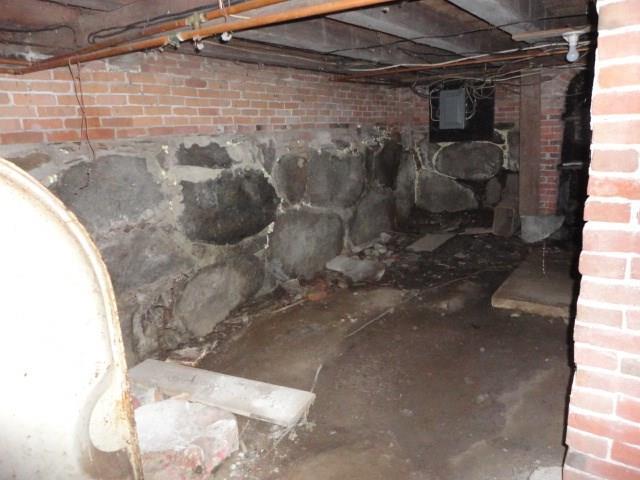 136 Falls Road Benton, ME 04901 - Photo 32 of 35 BASEMENT FRONT SIDE BUILDING