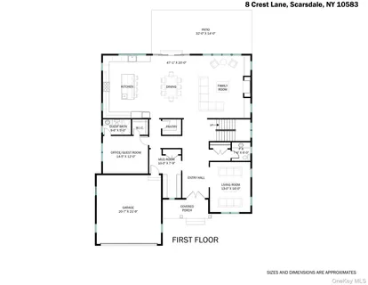 a picture of a floor plan