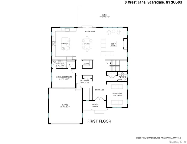 a picture of a floor plan