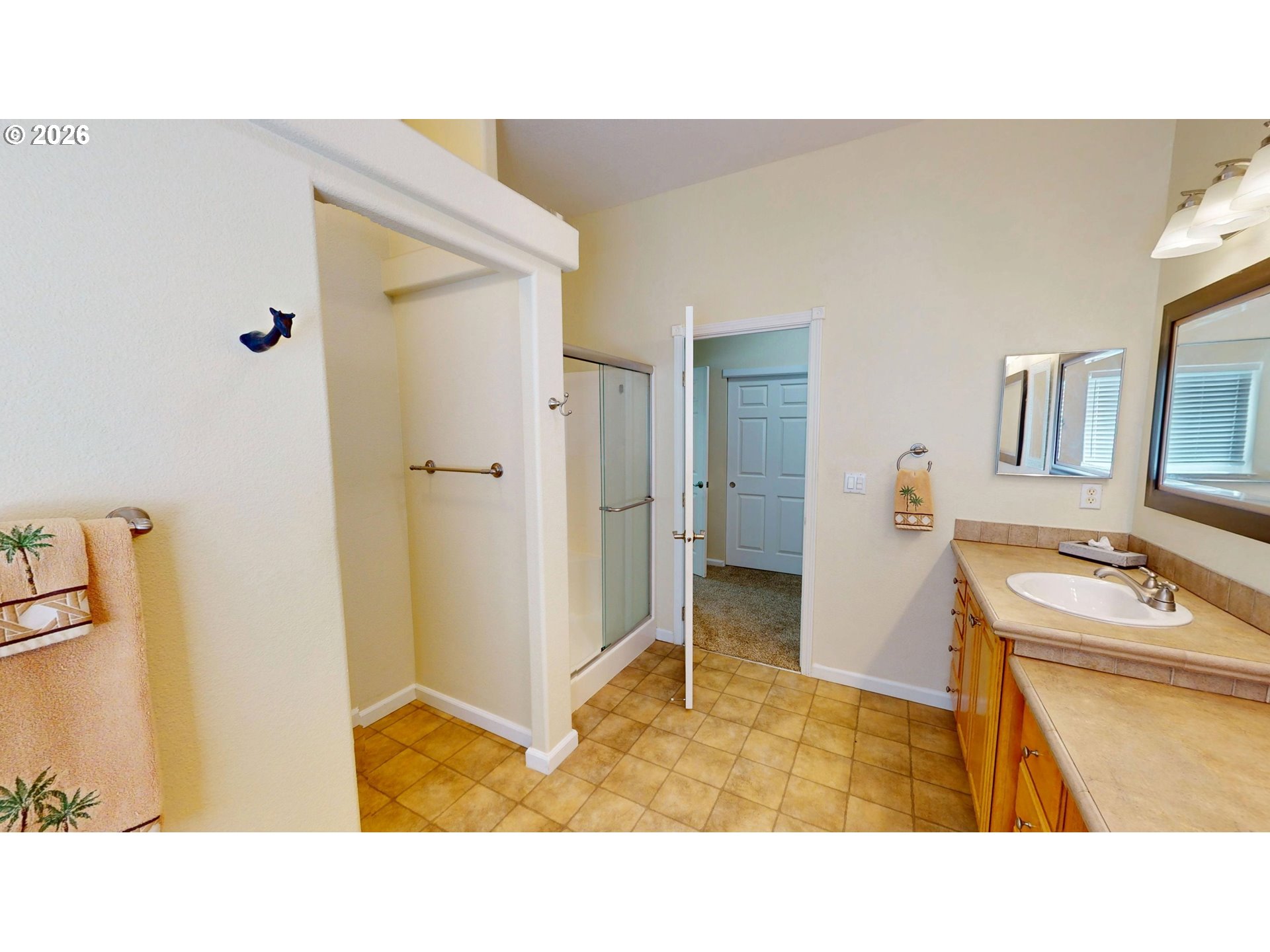 94355 11th Street Gold Beach, OR 97444 - Photo 14 of 41 a bathroom with a tub sink and a mirror