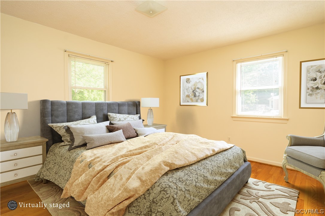 2885 Venter Road Aylett, VA 23009 - Photo 18 of 34 a bedroom with double bed and a window