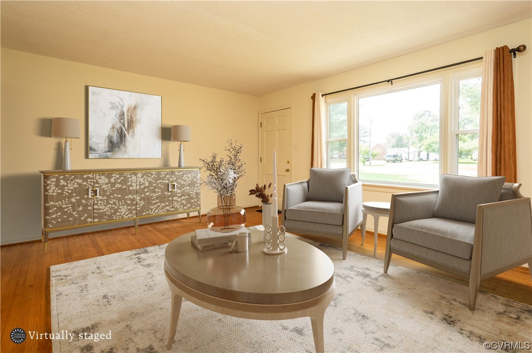 2885 Venter Road Aylett, VA 23009 - Photo 5 of 34 a living room with furniture and a large window