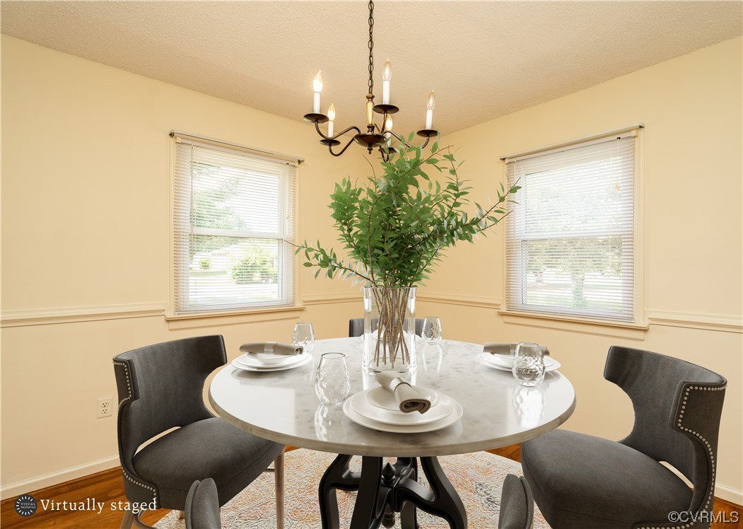 2885 Venter Road Aylett, VA 23009 - Photo 9 of 34 a dining room with furniture and window