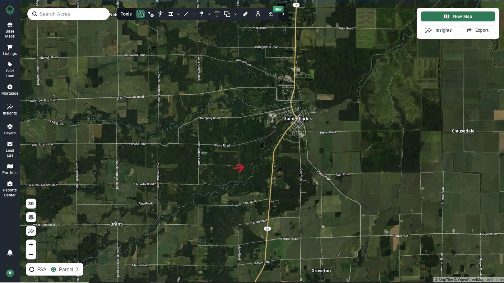 9593 Oakley Road St. Charles, MI 48655 - Photo 84 of 84 Aerial5