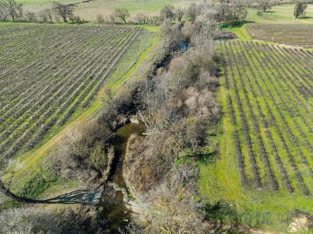 a view of lake and mountain
