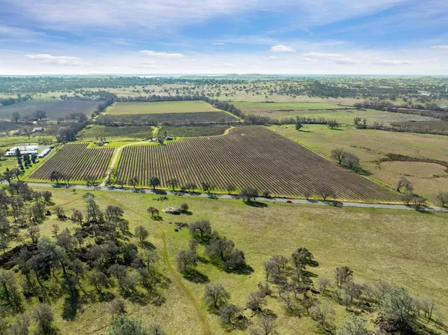a view of a lake with a mountain