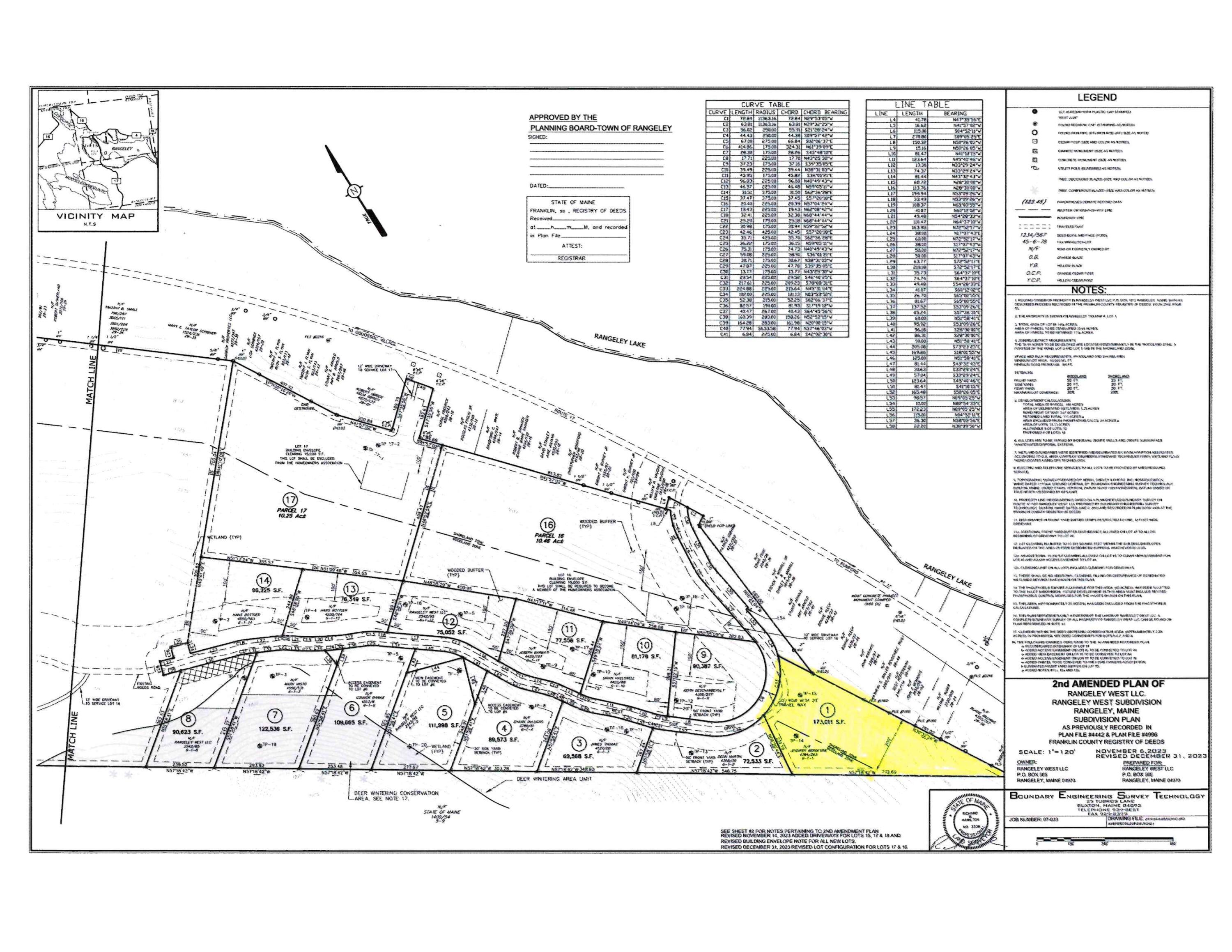 1 West Side Drive Rangeley, ME 04964 - Photo 3 of 5 Survey PIX