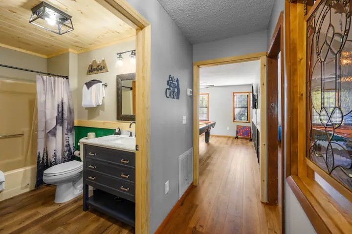 3409 Line Springs Road Sevierville, TN 37862 - Photo 29 of 35 a view of a bathroom from the hallway