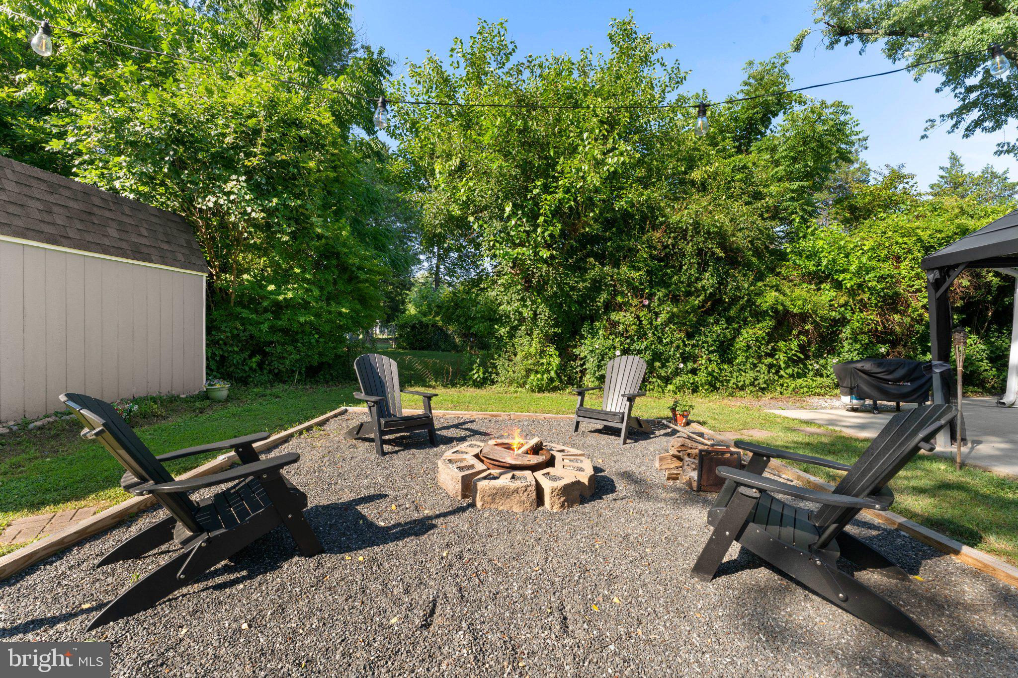 1748 Larkin Road Upper Chichester, PA 19061 - Photo 7 of 32 a view of a backyard with sitting area