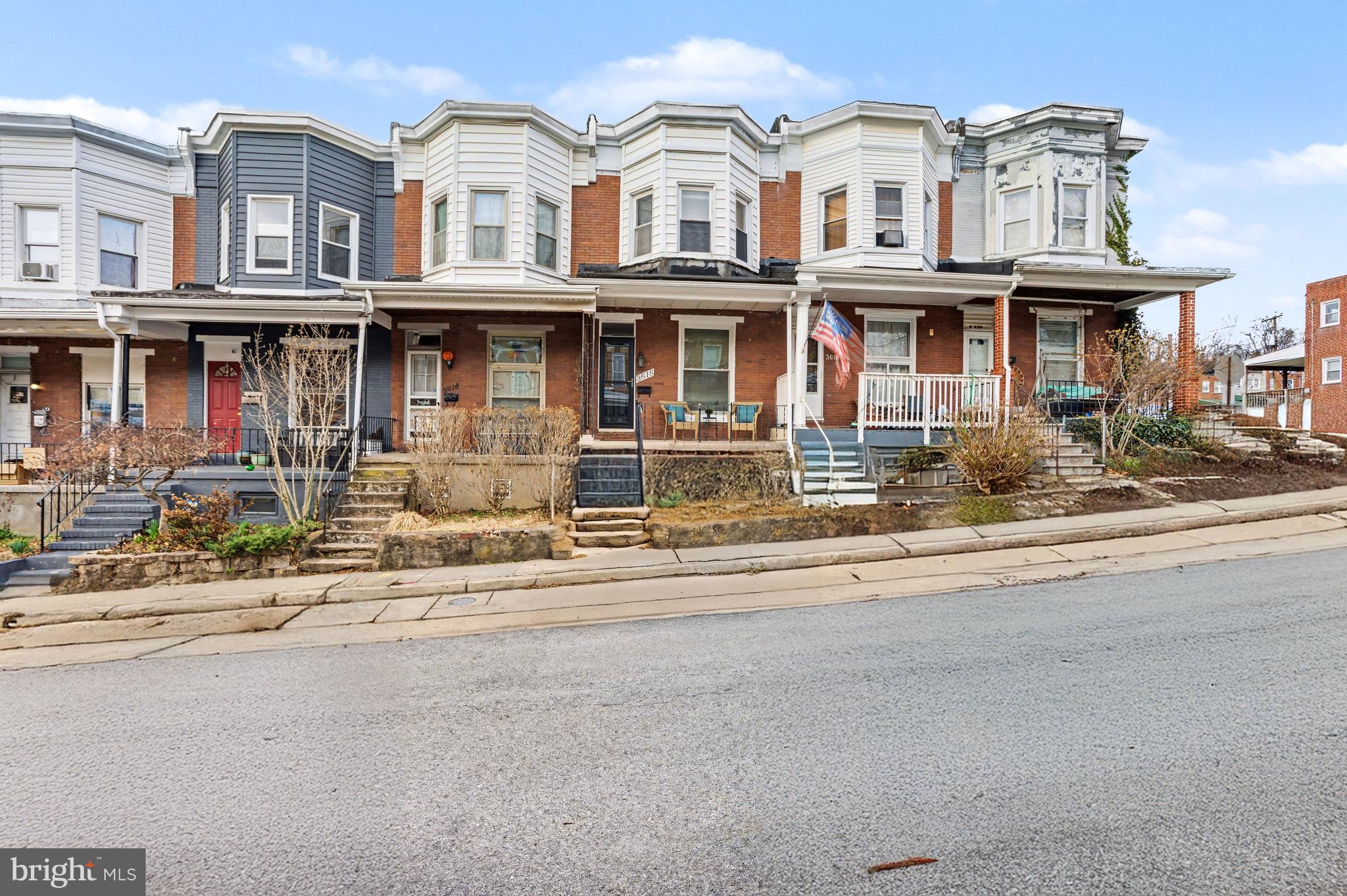 3616 Keystone Avenue Baltimore, MD 21211 - Photo 21 of 26 a front view of multi story residential apartment building