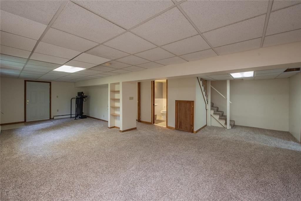 365 Boston Hollow Road Elizabeth, PA 15037 - Photo 18 of 25 Large Finished gameroom that measures 30x17 with extra storage that measures 22x15 and full bath!!